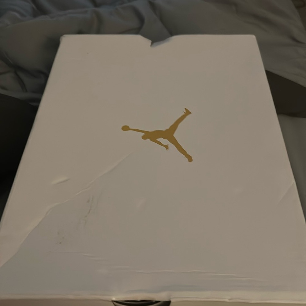 Brand new women Nike purple suede mid air Jordan’s size 9.5